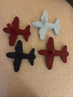 Land of Nod Airplane Wall Hooks - set of 4